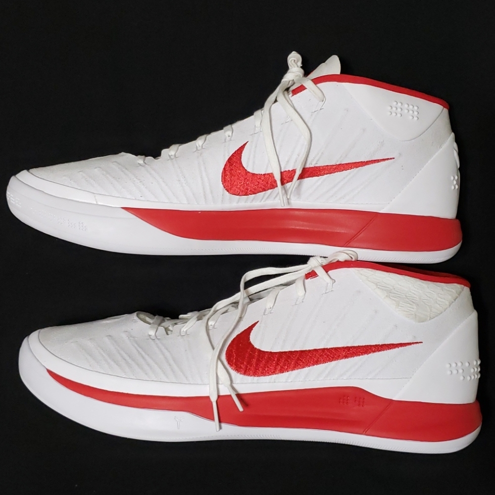 Nike Kobe AD Mid White Team Red - Picture 3 of 14